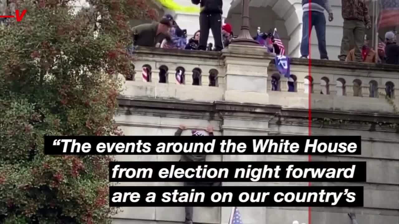 Christie calls 2020 election events a stain on the nation's history