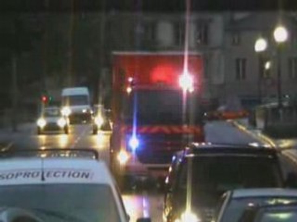 les pompiers sont de sortie