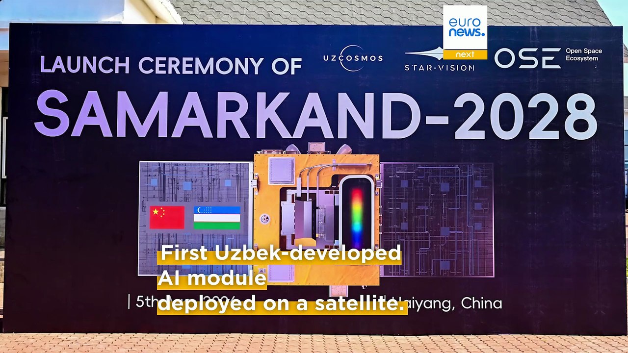 Uzbekistan-developed AI module launches aboard Earth observation satellite