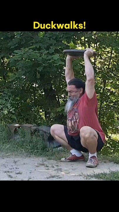 Overhead Duckwalks 75lb