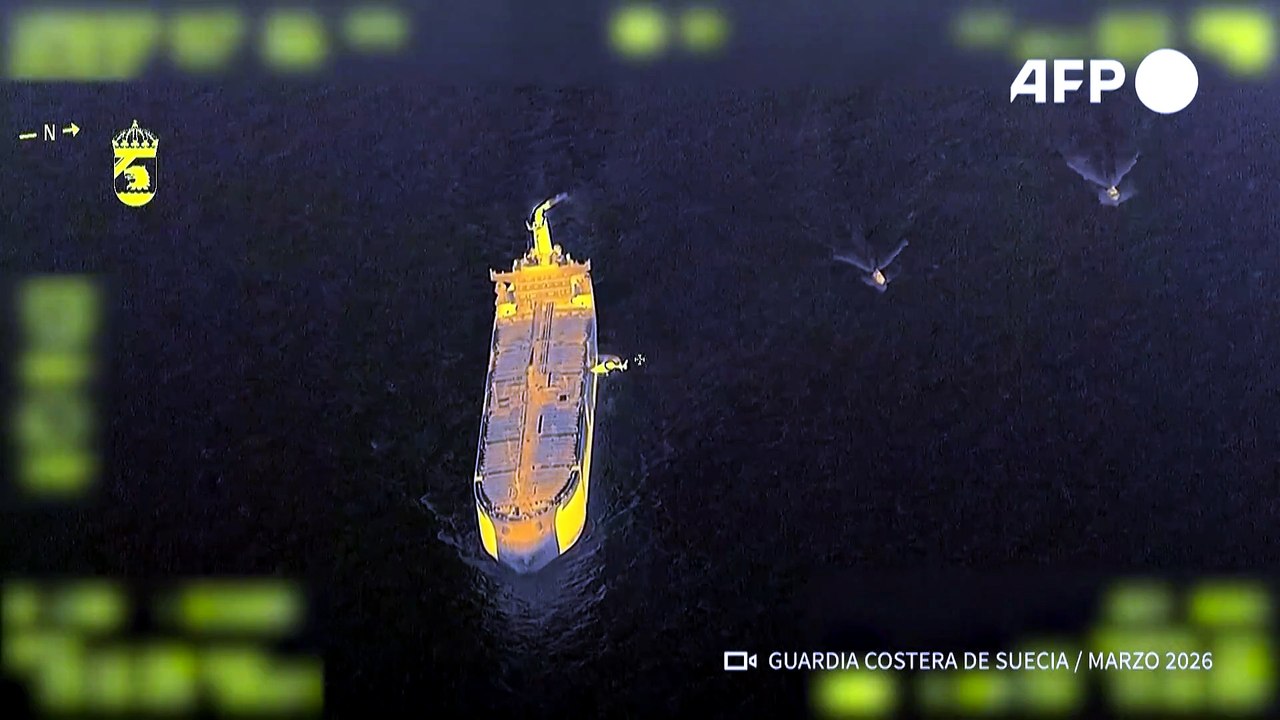 Suecia entregará a Ucrania un buque de la flota fantasma rusa