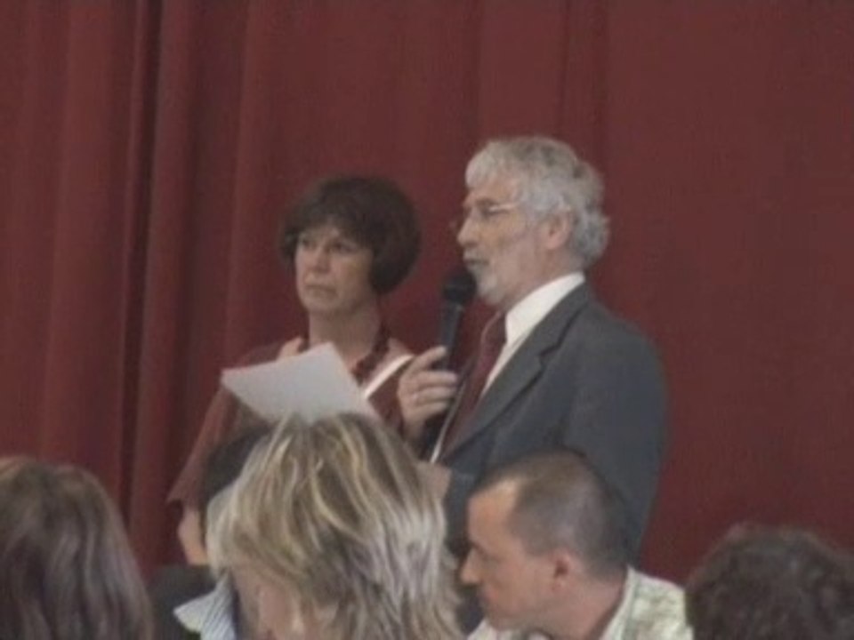 2008 07 04  Elue Maire - Discours de Monique Rabin