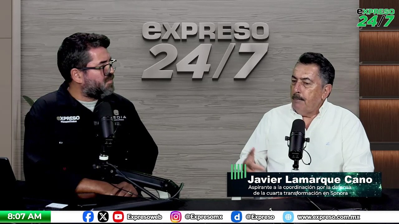 Javier Lamarque destaca gira de Morena rumbo a la transformación en Sonora
