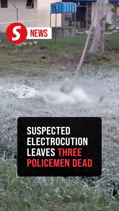 Three policemen killed in Beaufort, believed electrocuted