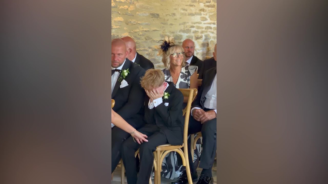 Emotional Moment of Boy Over His Mum Marrying His Stepdad