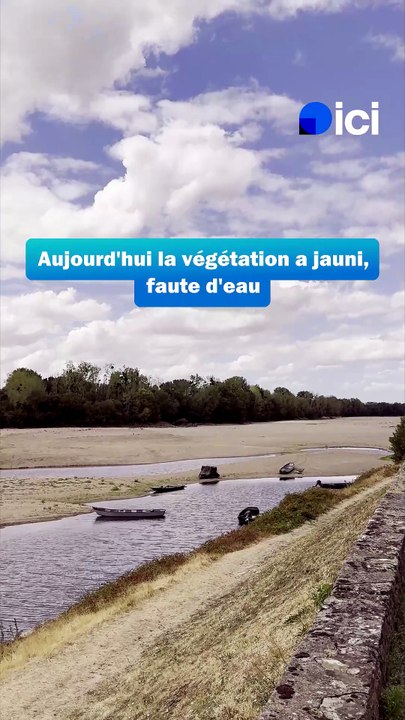 VIDÉO AVANT/APRÈS - Il y a six mois Varades était inondé, aujourd'hui la Loire est à sec