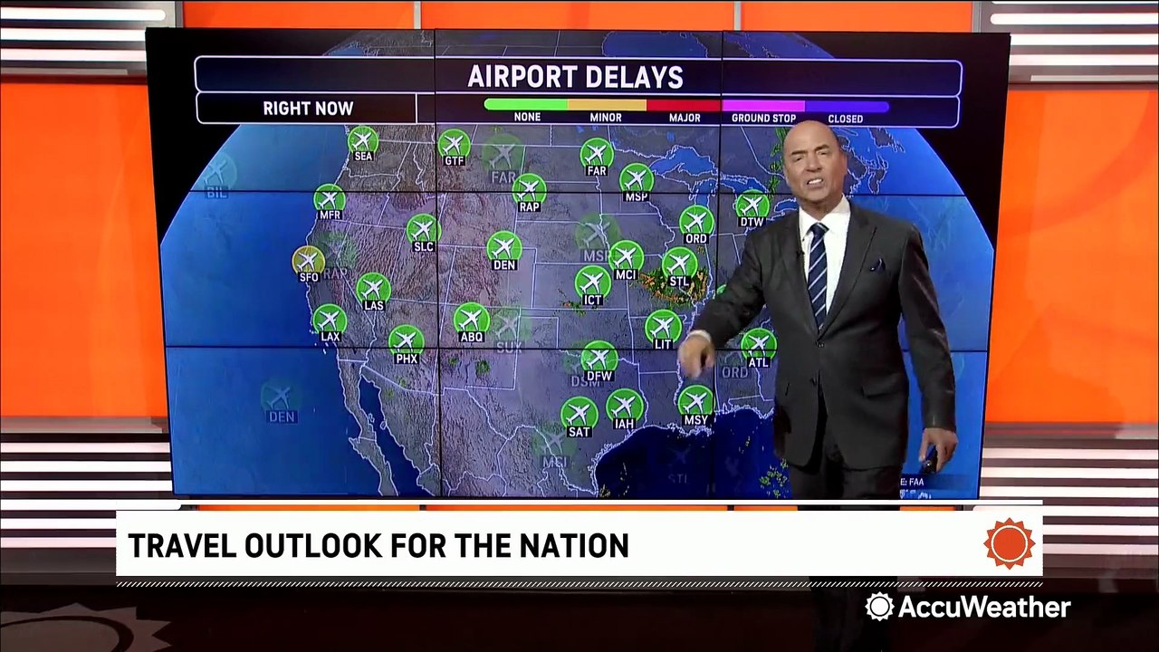 Here's your travel forecast for Aug. 6