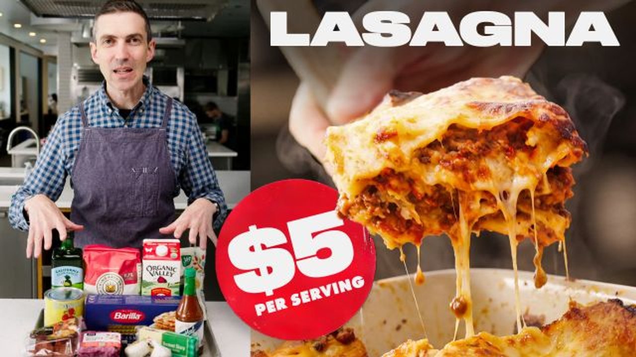 How to Make Restaurant-Quality Lasagna on a Budget