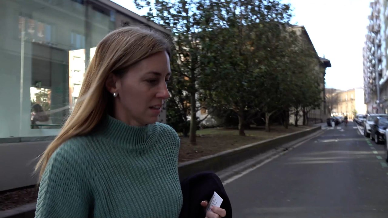 Las primeras imágenes de Ainhoa Armentia tras p...