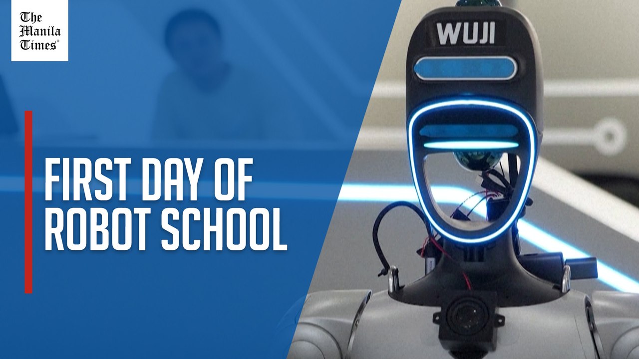 China's first robot school turns machines into workers