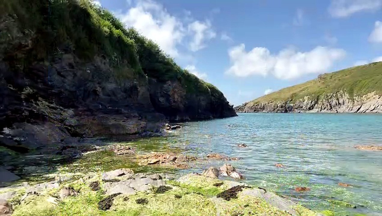 Coastal Cornwall - Port Quin in the summer and winter by Andrew Townsend