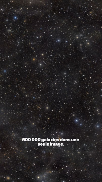 500 000 galaxies dans une image ! 😳