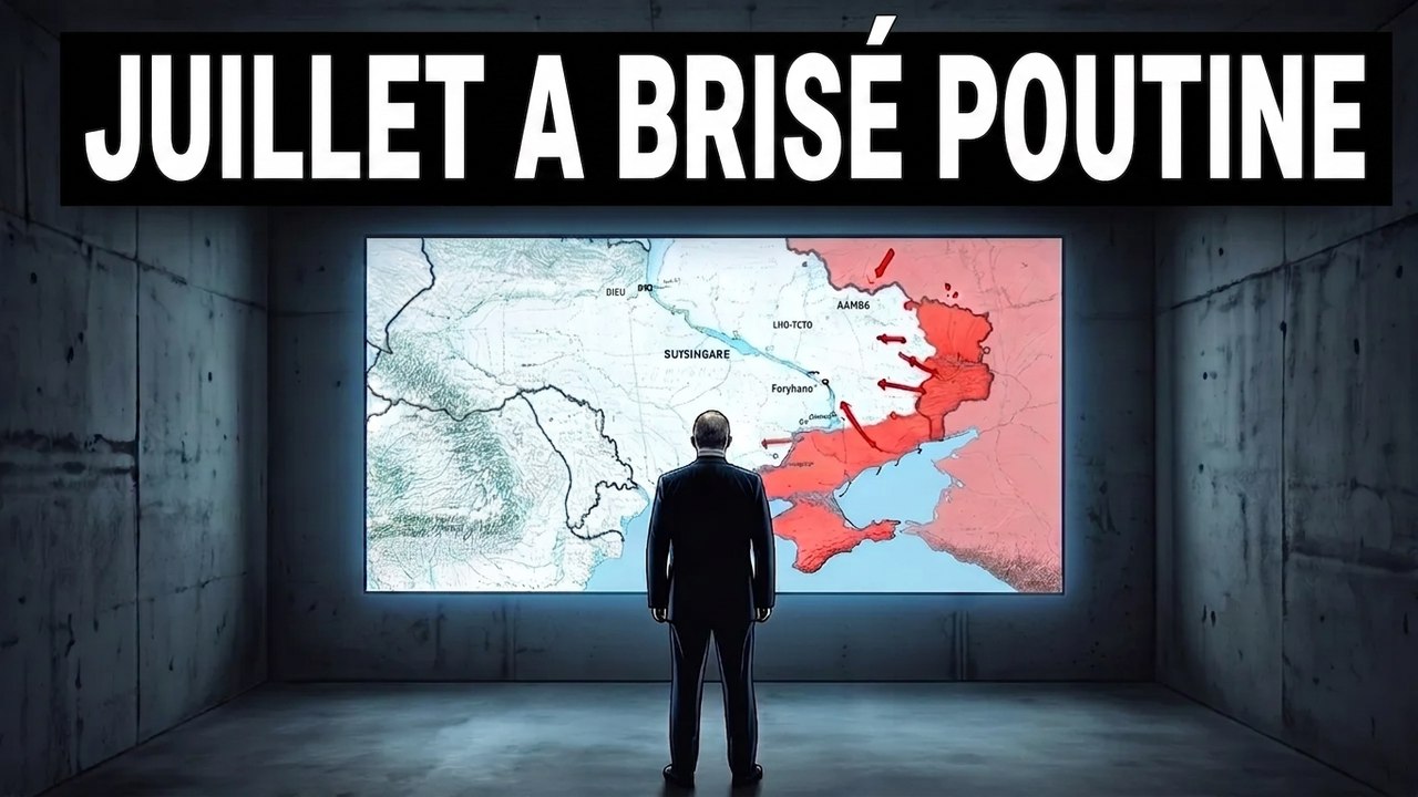 Des pertes catastrophiques pour la Russie en juillet... mais Poutine dit que tout est normal