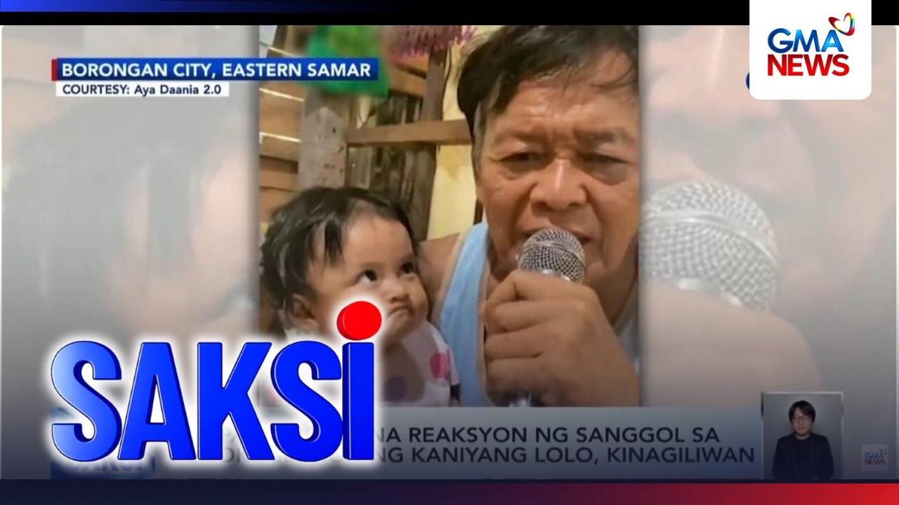 Tila panggigigil na reaksyon ng sanggol sa vide...