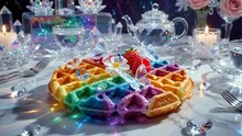 Crystal Crème Caramel 🍮💎 | Cozy Crystal Fantasy Cooking with Hands | Relaxing ASMR Dessert