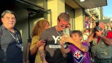 Arrivo di Franco Mastantuono a Firenze