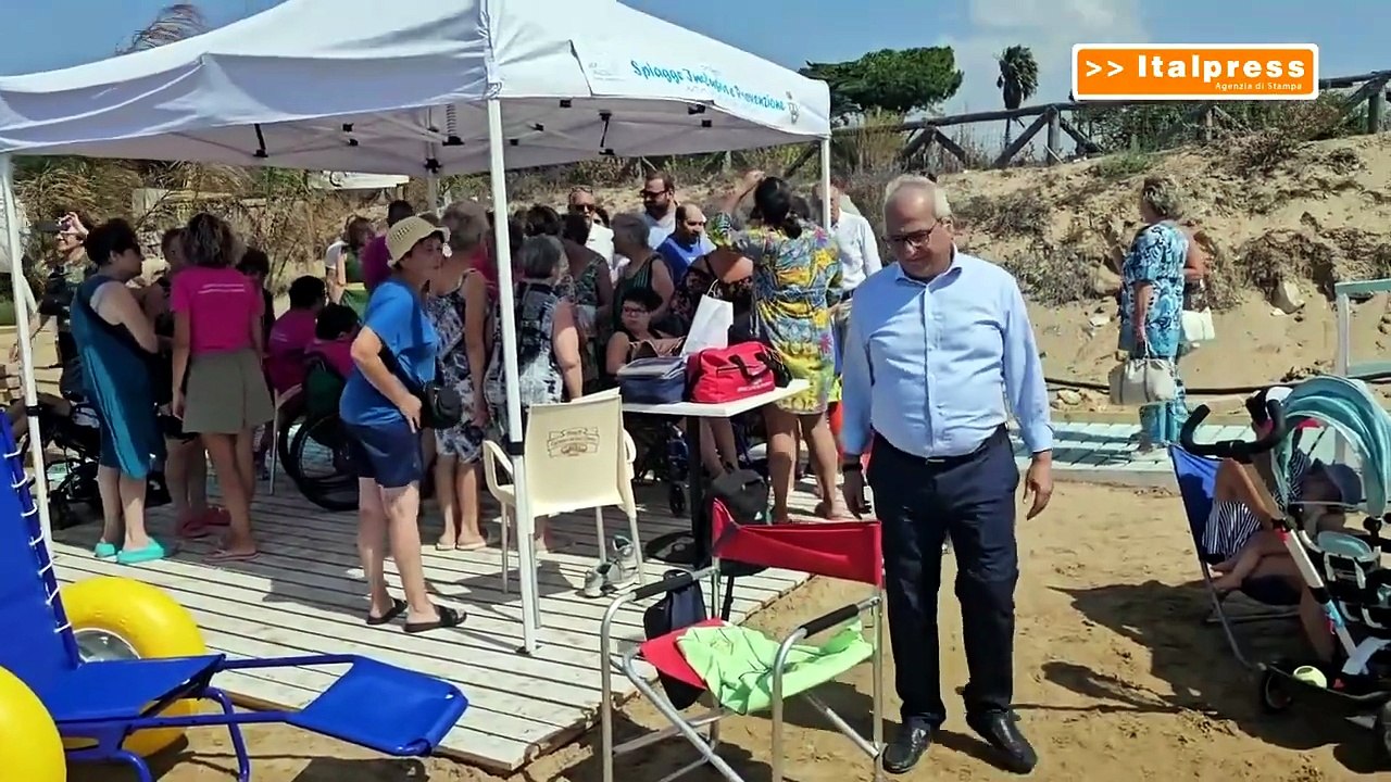 Asp Siracusa, a Pachino una spiaggia inclusiva e senza barriere architettoniche