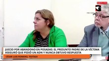 Juicio por abandono en Posadas: presunto padre dijo que pidió un ADN
