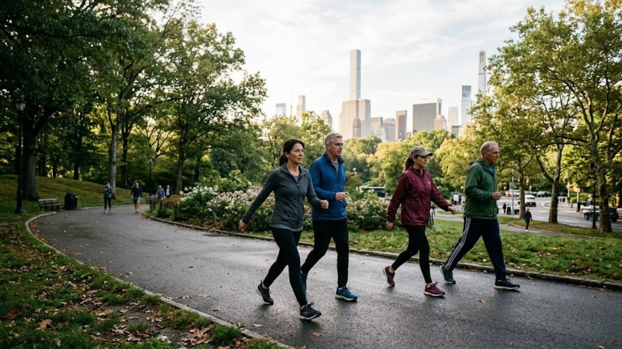 Unexpected 75-Minute Weekly Walking Regimen Reduces Abdominal Fat in 315 Individuals