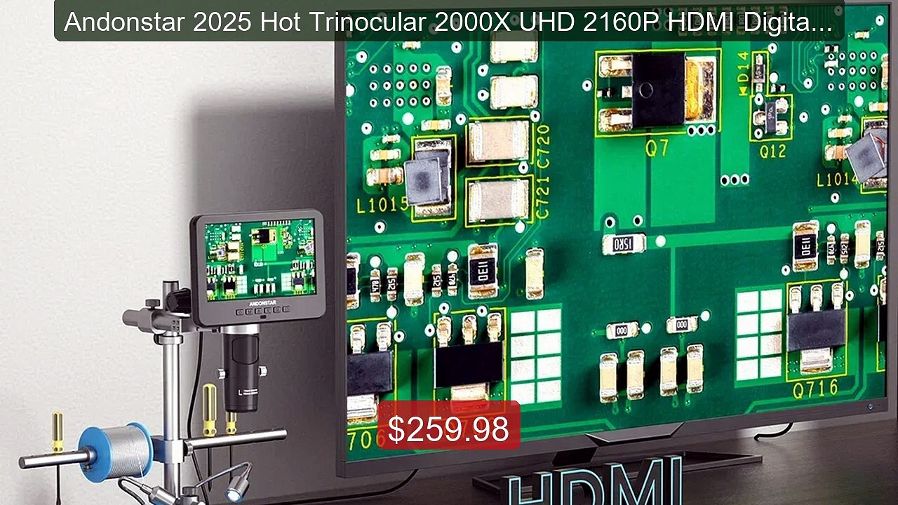 Andonstar 2025 Hot Trinocular 2000X UHD 2160P HDMI Digital Microsc... -- Best Deal 2026 | Shop Now!