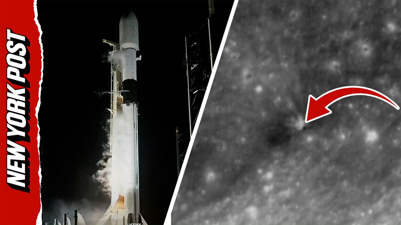 SpaceX Falcon 9 rocket piece smashes into moon