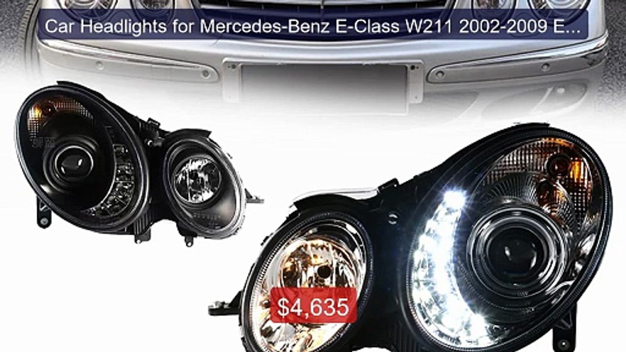 Car Headlights for Mercedes-Benz E-Class W211 2...