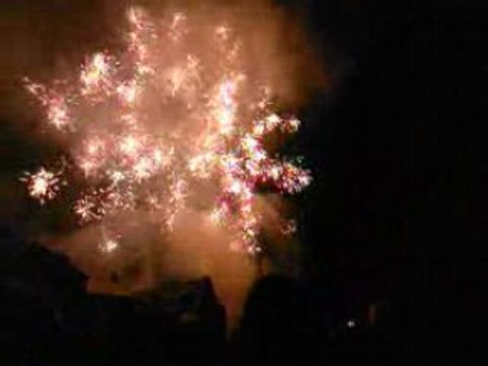 Feu d'artifice vannes 13 juillet 2008 complet