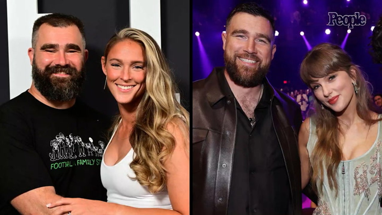 Kylie Kelce Shares the Real Reason Husband Jason Cried So Much at Travis Kelce and Taylor Swift’s Wedding