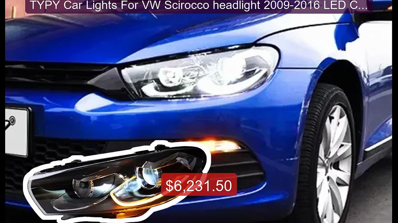 TYPY Car Lights For VW Scirocco headlight 2009...