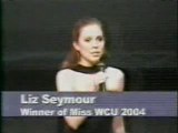 Liz Seymour Wins Miss WCU with Gimme Gimme