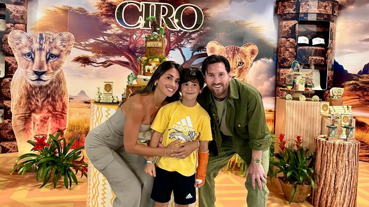 Así han celebrado Leo Messi y Antonela el cumpl...
