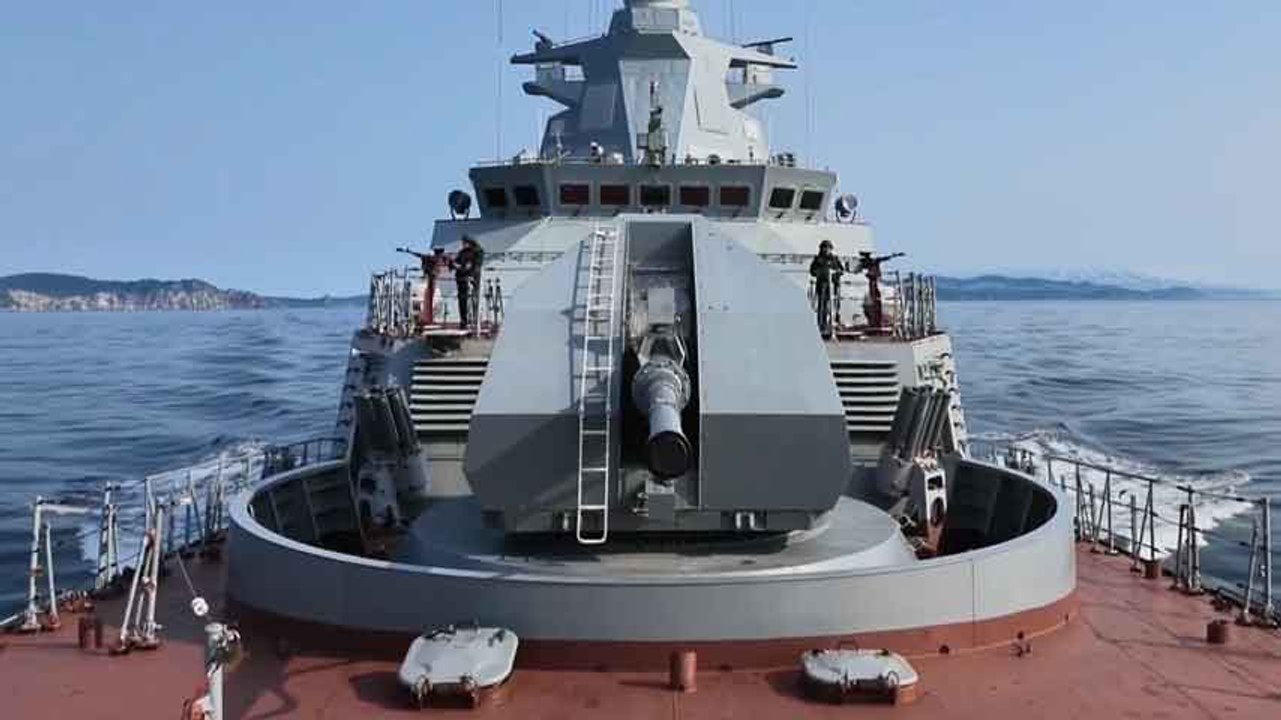 Russian corvette Gremyashchy launches Kalibr missile at target 1,300 km away