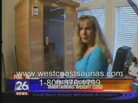 Infrared sauna detox by East Coast Sauna 1-800-376-1799