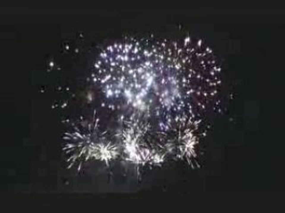 Feu d'artifice du 14 juillet 2008 - Cholet