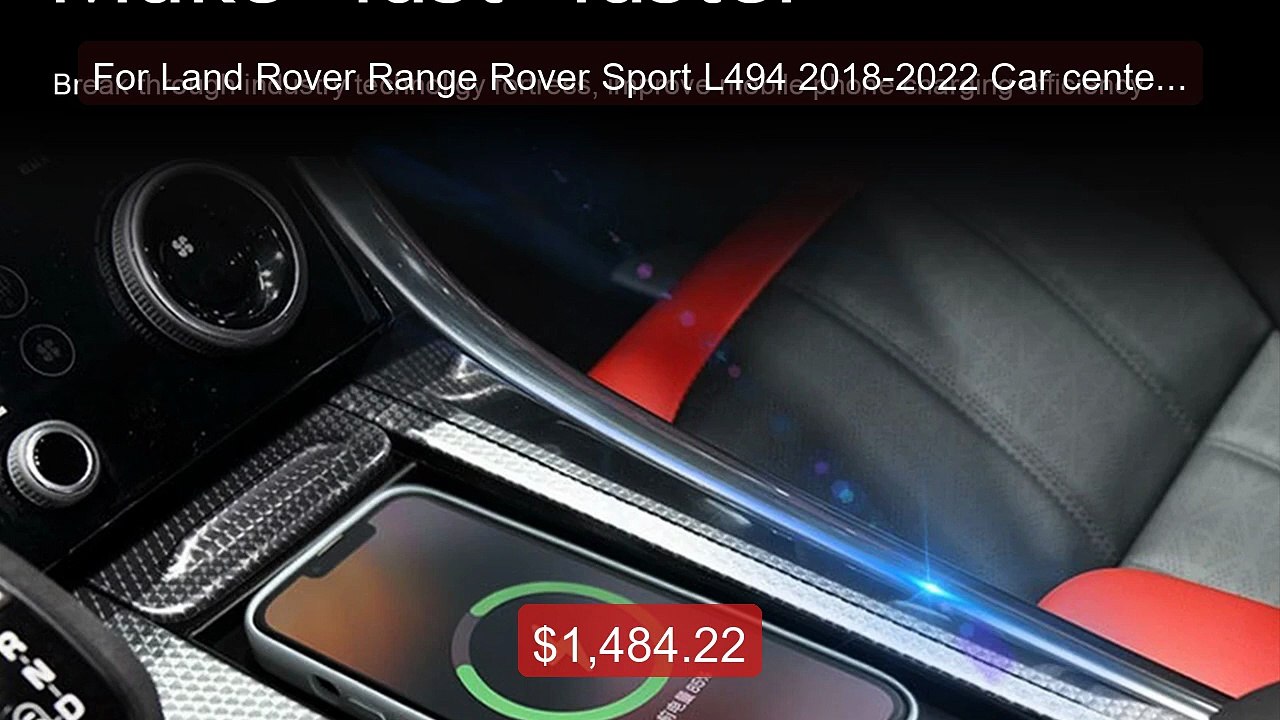 For Land Rover Range Rover Sport L494 2018-2022 Car center con... -- Best Buy 2026 | Great Quality!