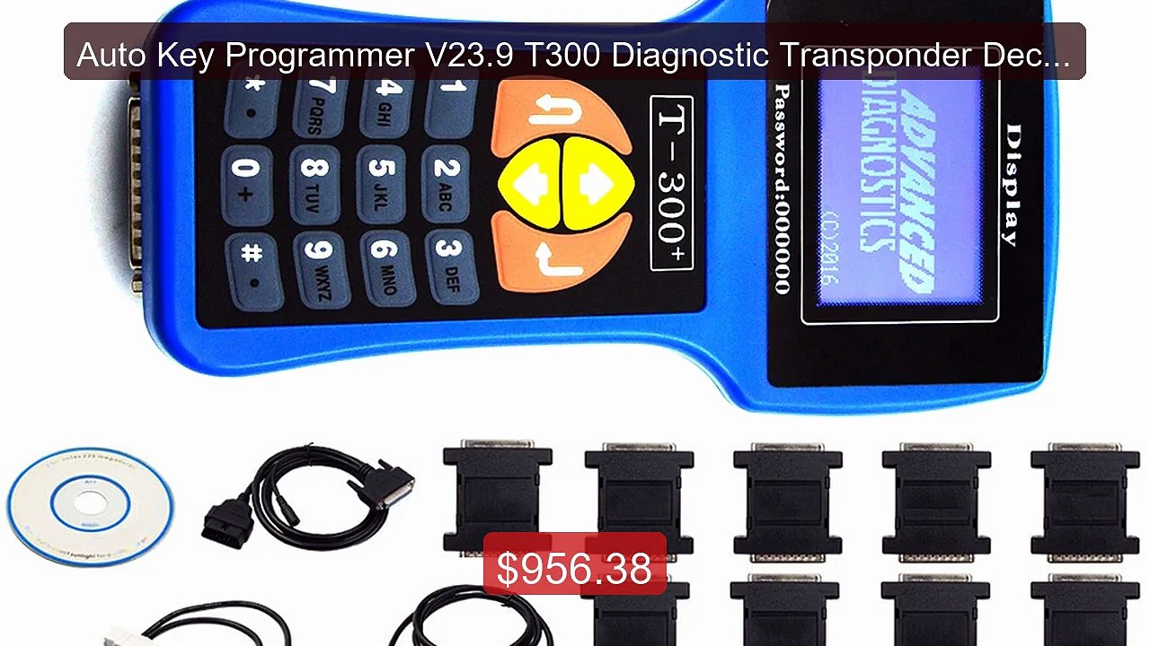 Auto Key Programmer V23.9 T300 Diagnostic Trans...