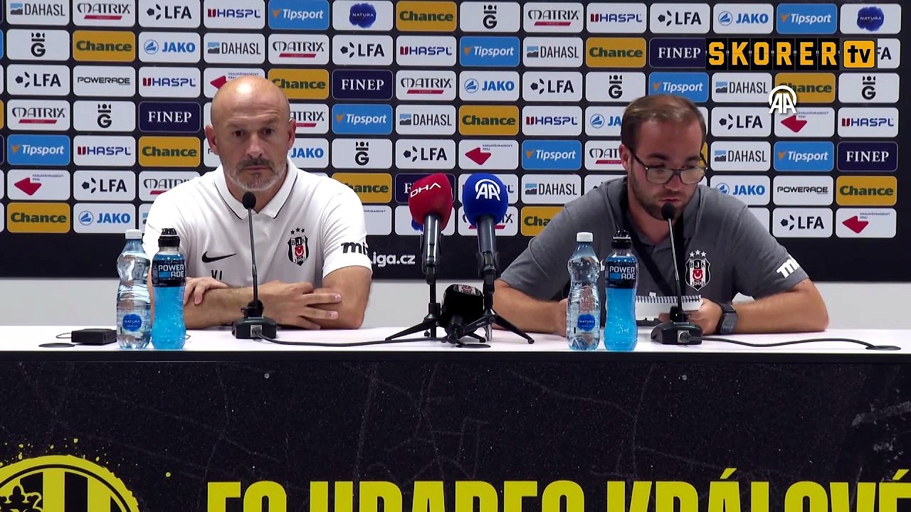 Beşiktaş Teknik Direktörü Vincenzo Italiano'nun açıklamaları