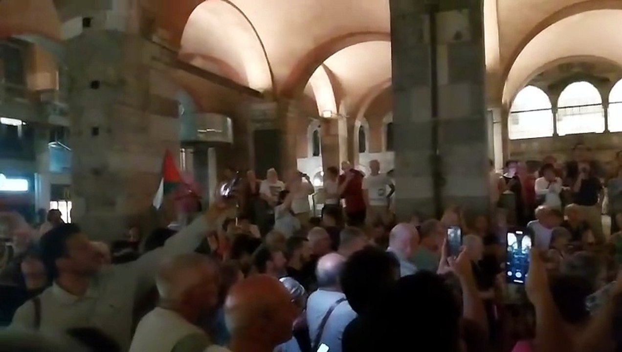 L'omaggio dei milanesi a Giccini