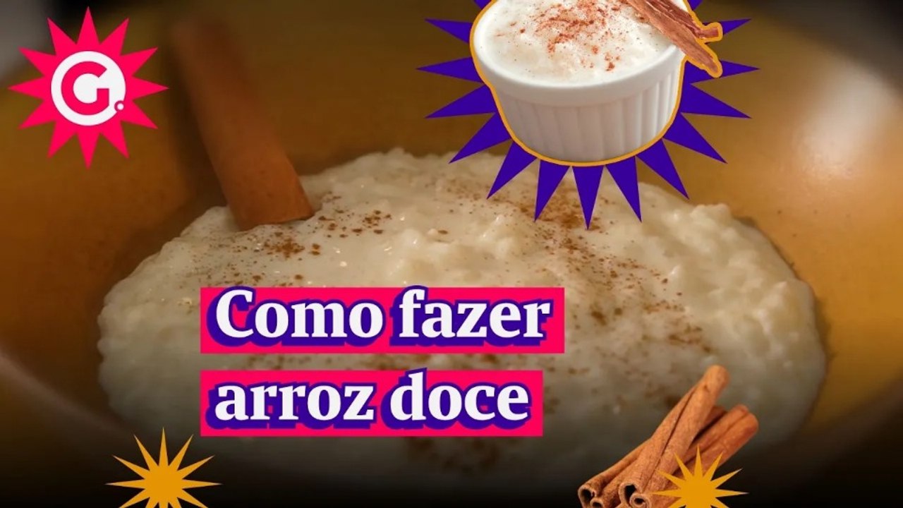 Receita de arroz doce:  técnicas para não errar no preparo