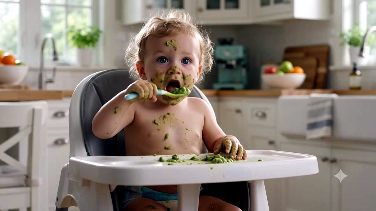 Funny video of kid Ai generated
