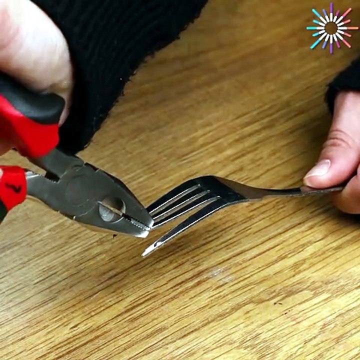 Turning a fork into something amazing 🍴✨