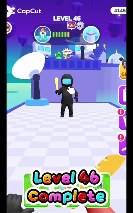 Hit Master 3D - Level 46 Complete