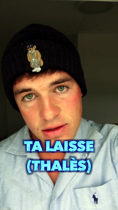 PYTHAGORE ET THALES BLAGUE