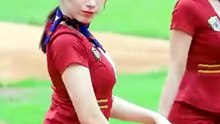Stunning Korean Cheerleader Ground Performance Dance Fancam Cheerleader EP 204
