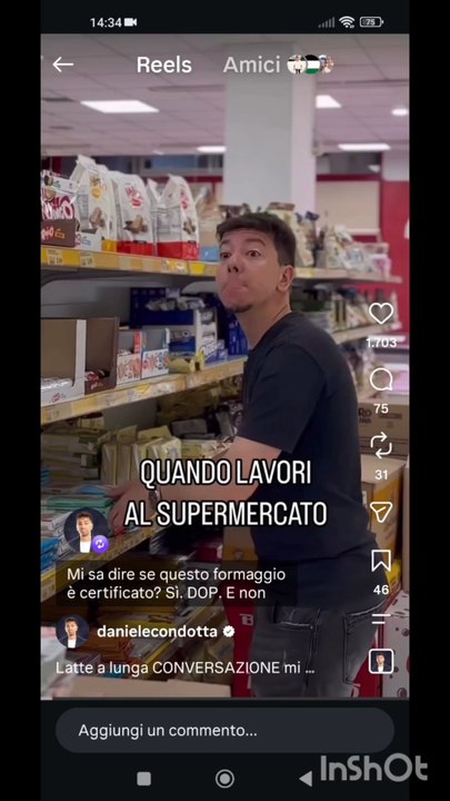 Daniele condotta story comica