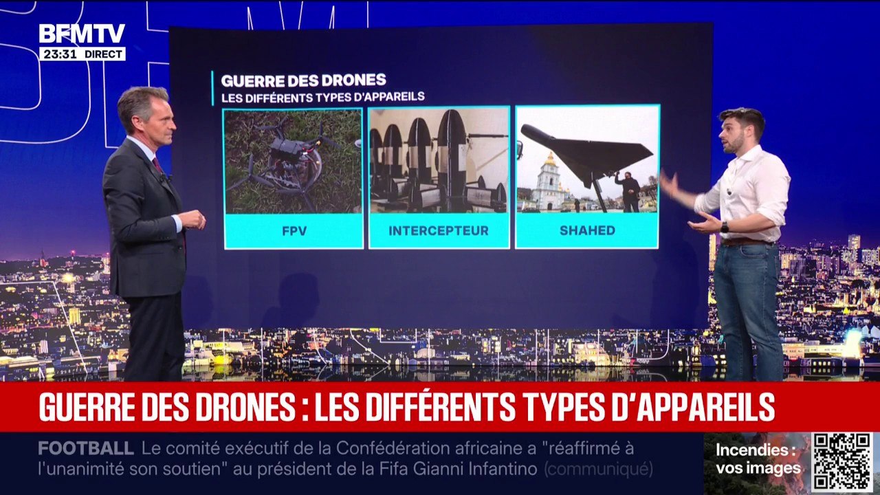 Guerre en Ukraine: FPV, intercepteurs, Shahed… les divers types de drones utilisés lors des conflits