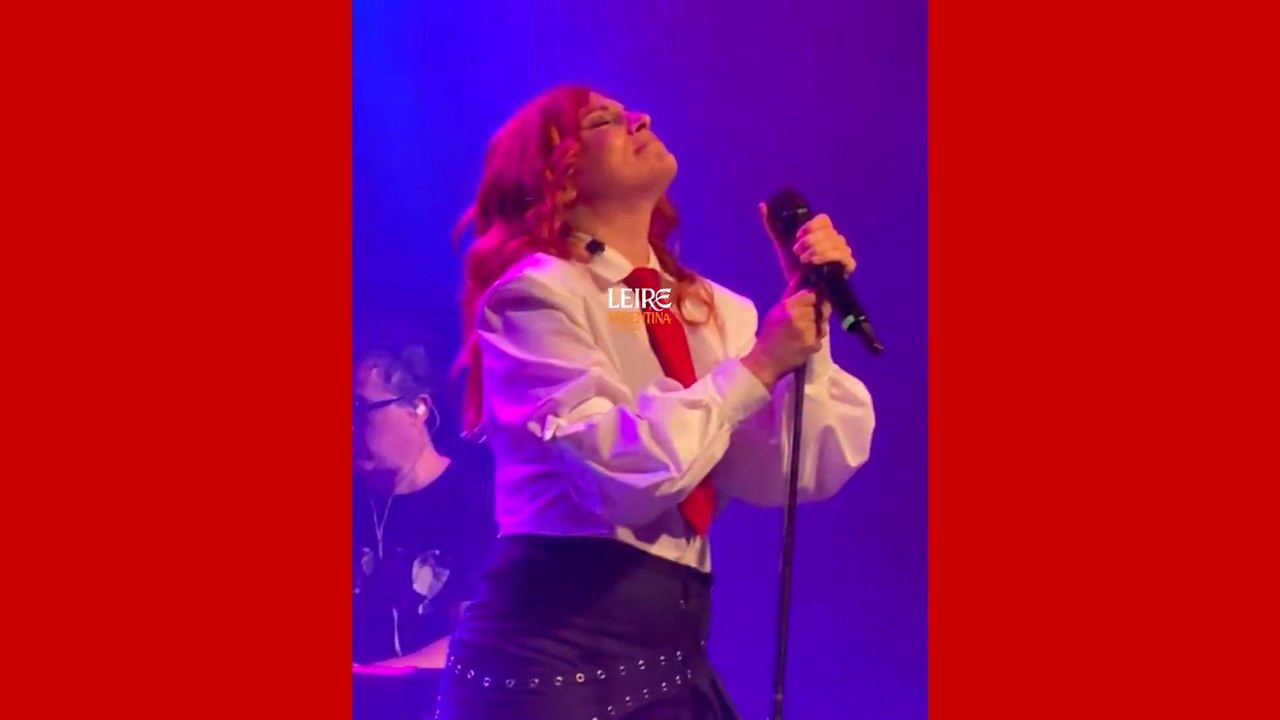 Leire Martínez rompe a llorar