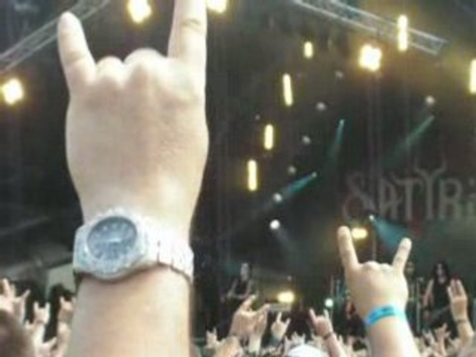 SATYRICON - Mother North - Hellfest 2008