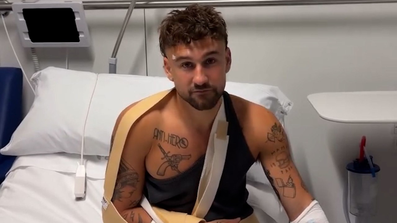 Dani Fernández sufre una brutal caída en pleno...
