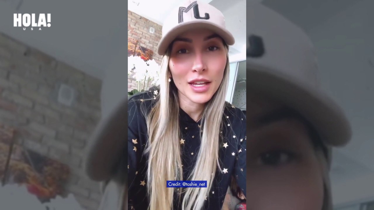 La esposa de Chyno y su emoción al verlo en Premios Juventud